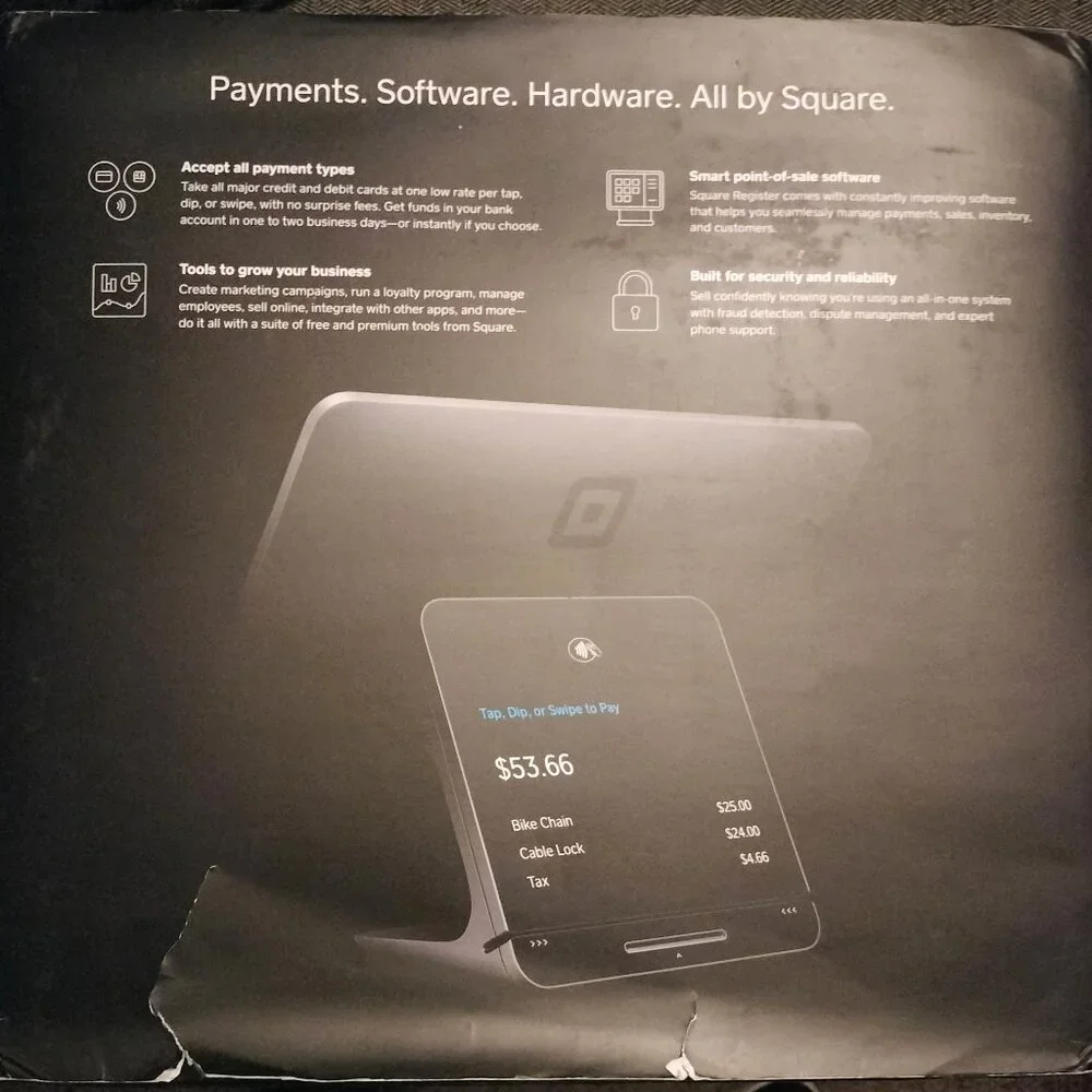 Used Square Register POS Sysytem 